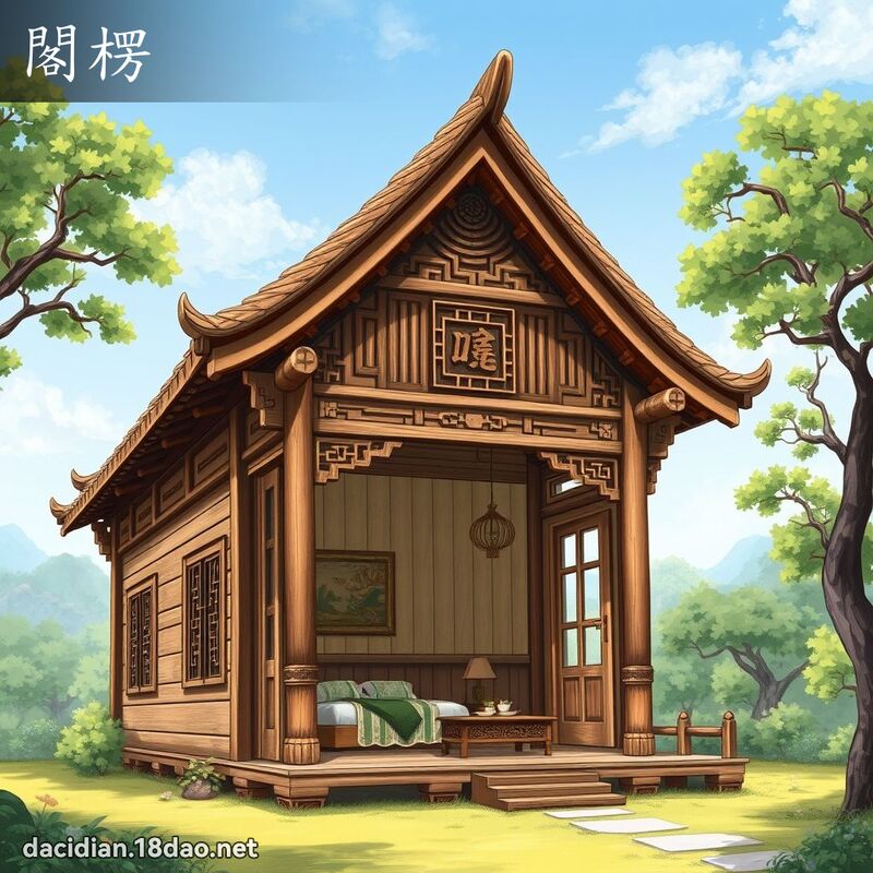 閣楞 - 國語大辭典配圖