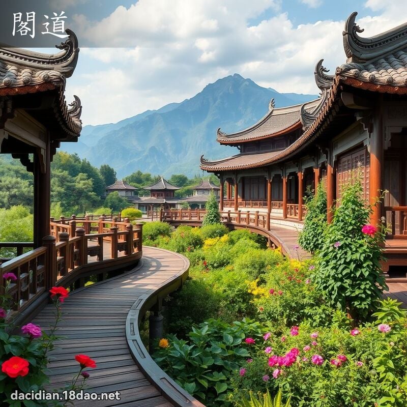 阁道 - 国语大辞典配图