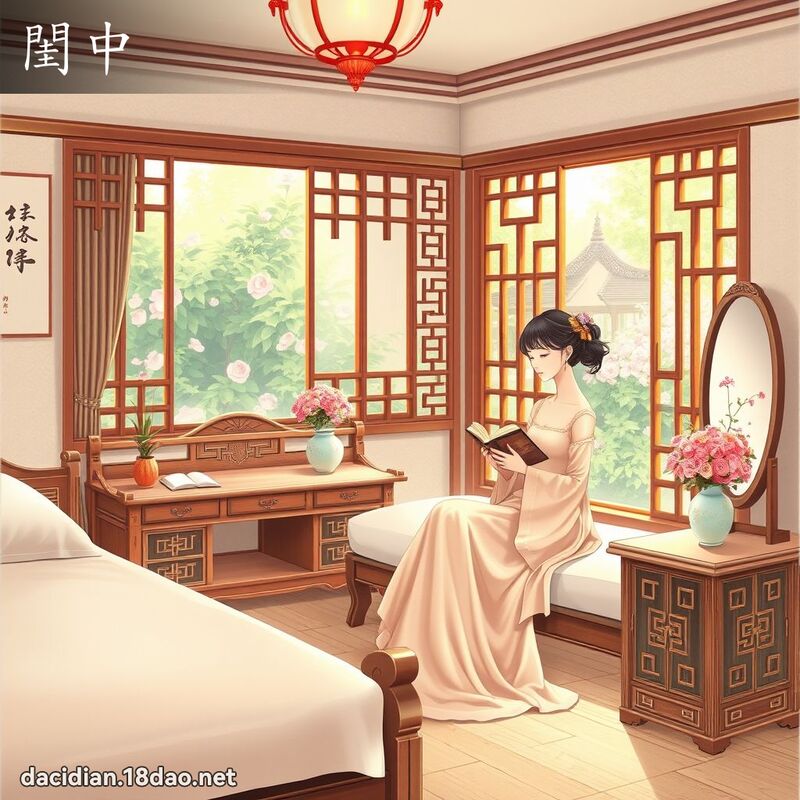 闺中 - 国语大辞典配图