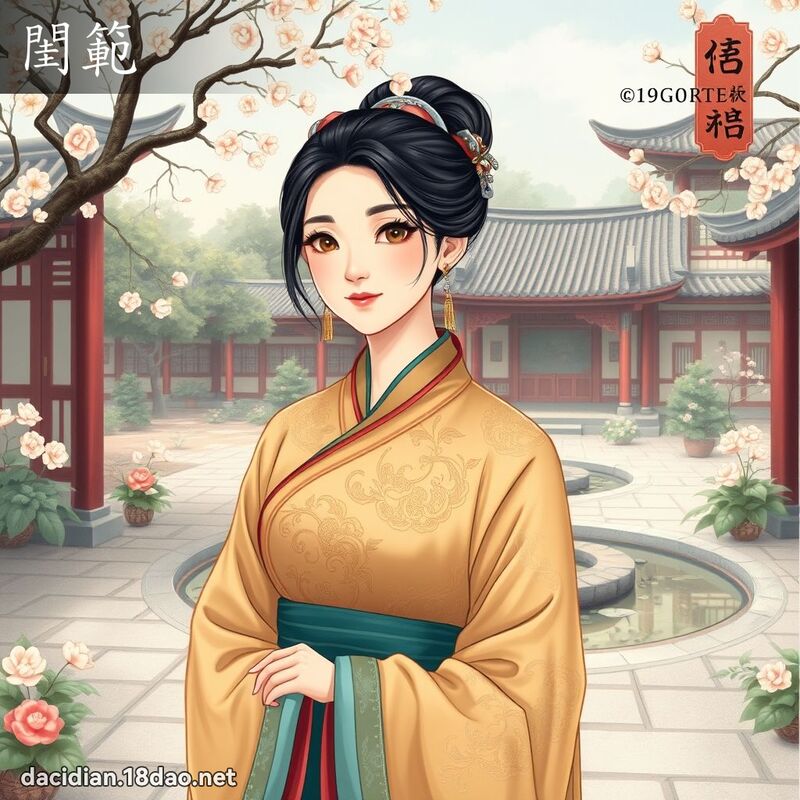 闺范 - 国语大辞典配图