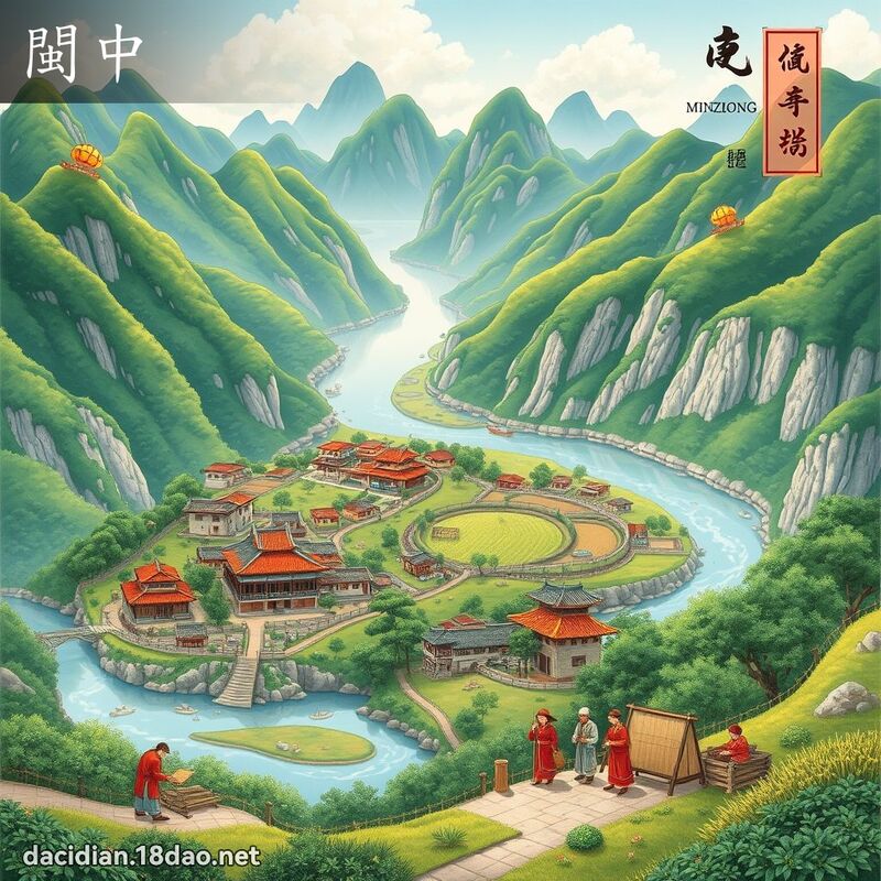 闽中 - 国语大辞典配图