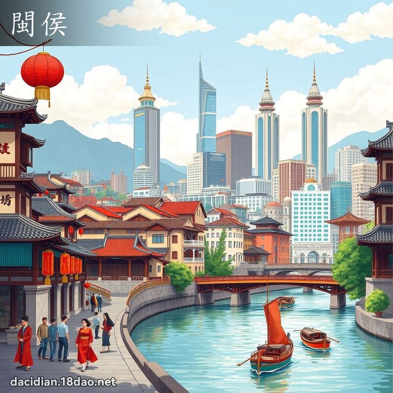 閩侯 - 國語大辭典配圖