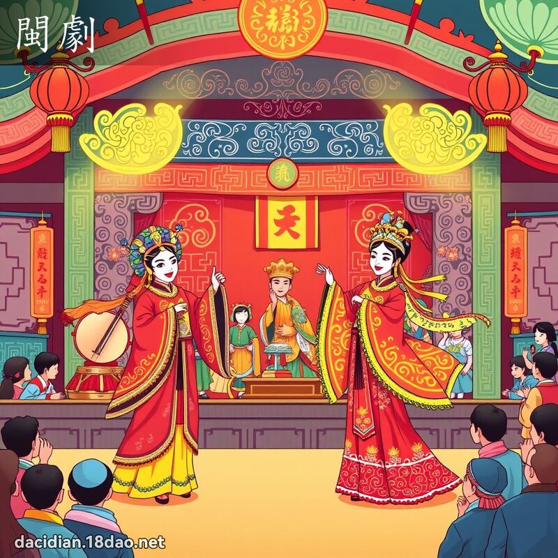 閩劇 - 國語大辭典配圖