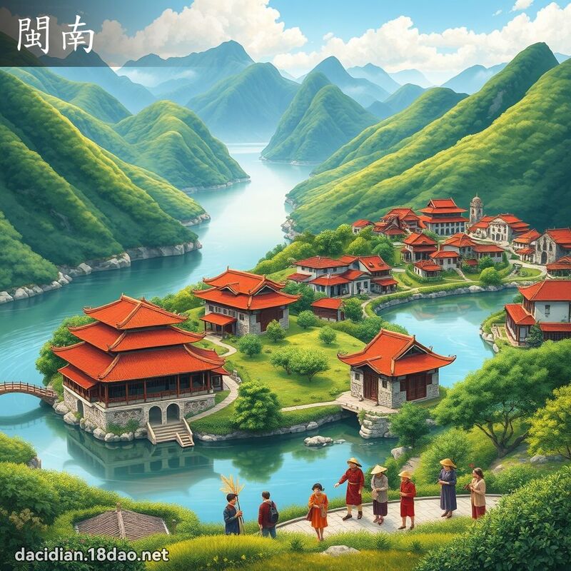 闽南 - 国语大辞典配图