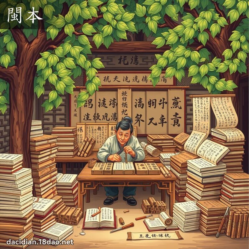 闽本 - 国语大辞典配图