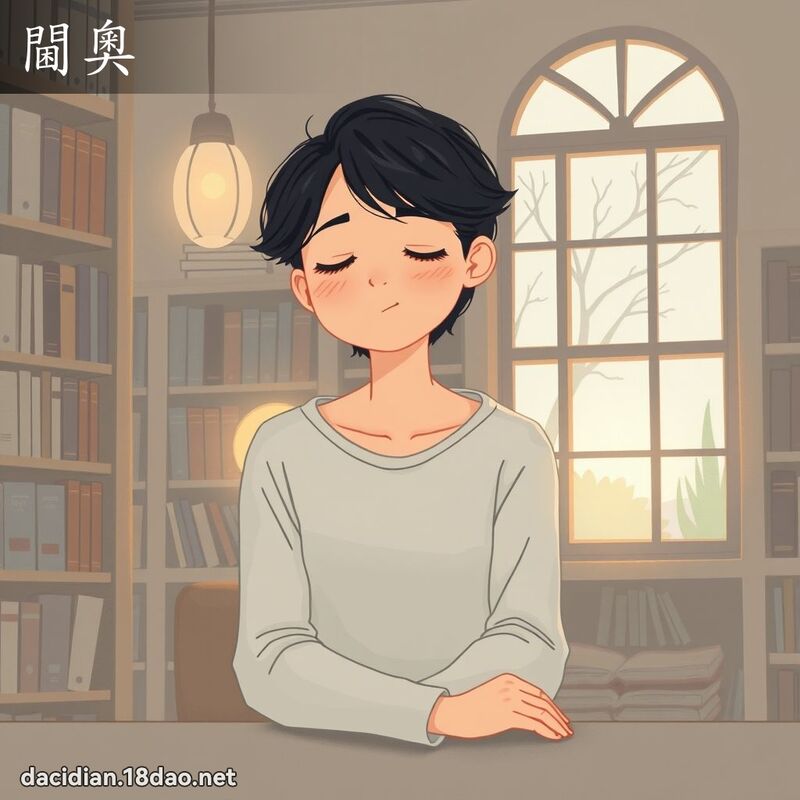 閫奥 - 国语大辞典配图