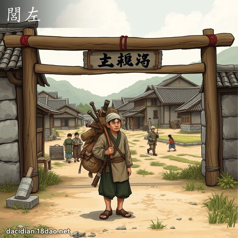 閭左 - 国语大辞典配图