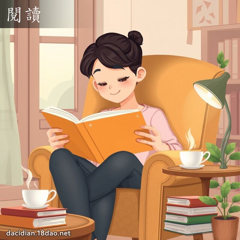 閱讀 - 國語大辭典配圖