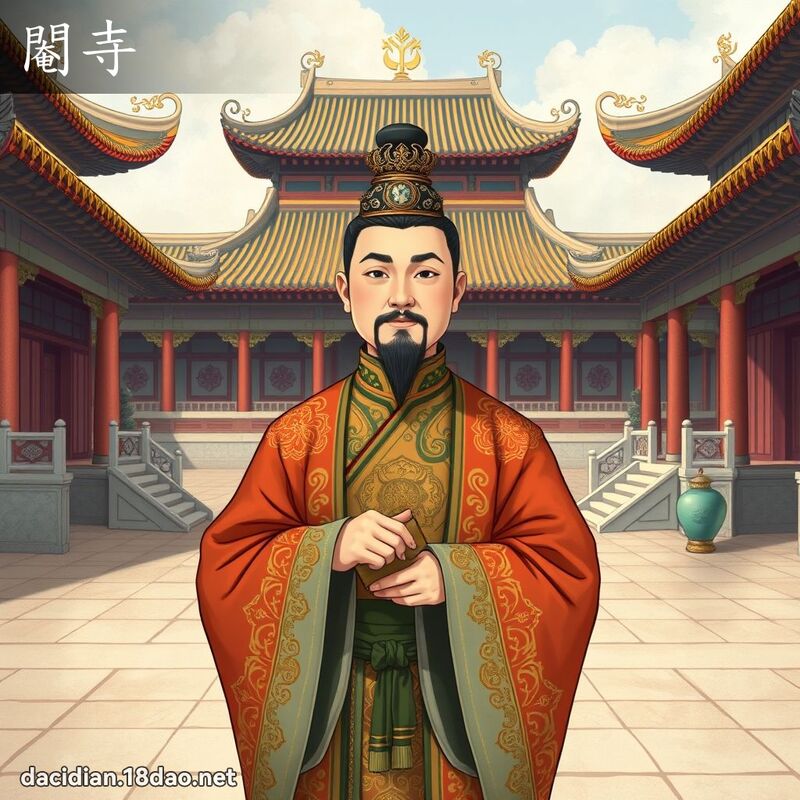 閹寺 - 國語大辭典配圖