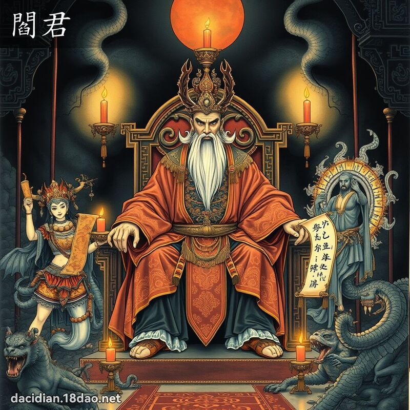 閻君 - 國語大辭典配圖