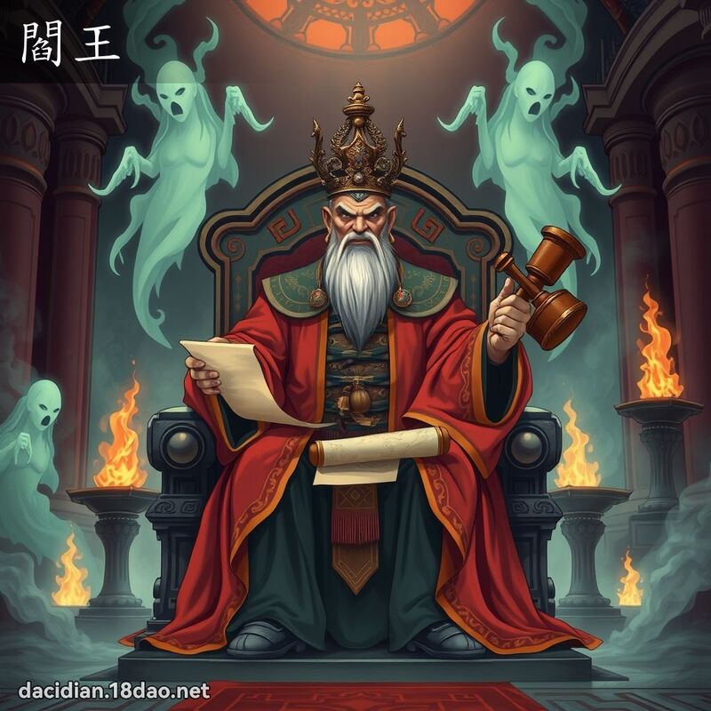 阎王 - 国语大辞典配图