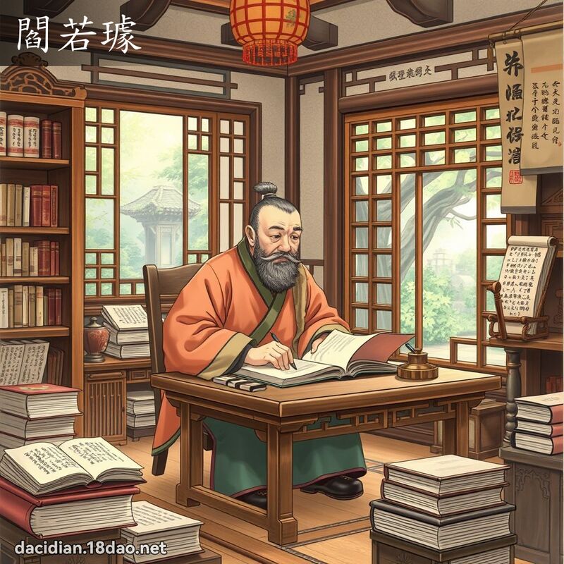 阎若璩 - 国语大辞典配图
