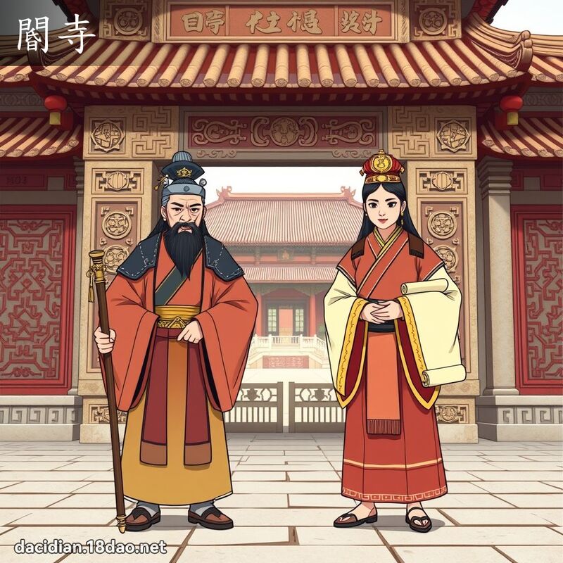 閽寺 - 国语大辞典配图