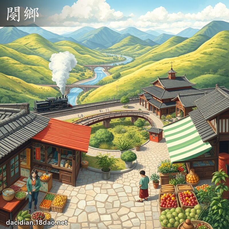 閿鄉 - 國語大辭典配圖