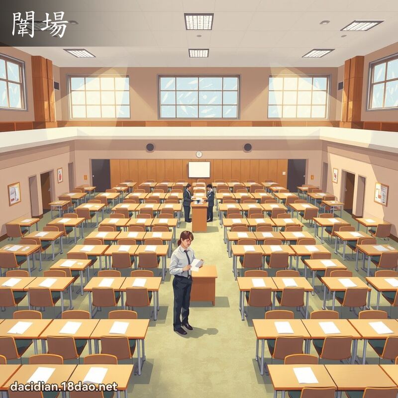 闈場 - 國語大辭典配圖