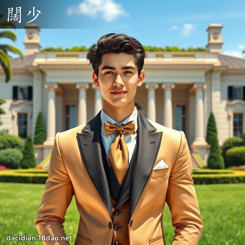 闊少 - 國語大辭典配圖