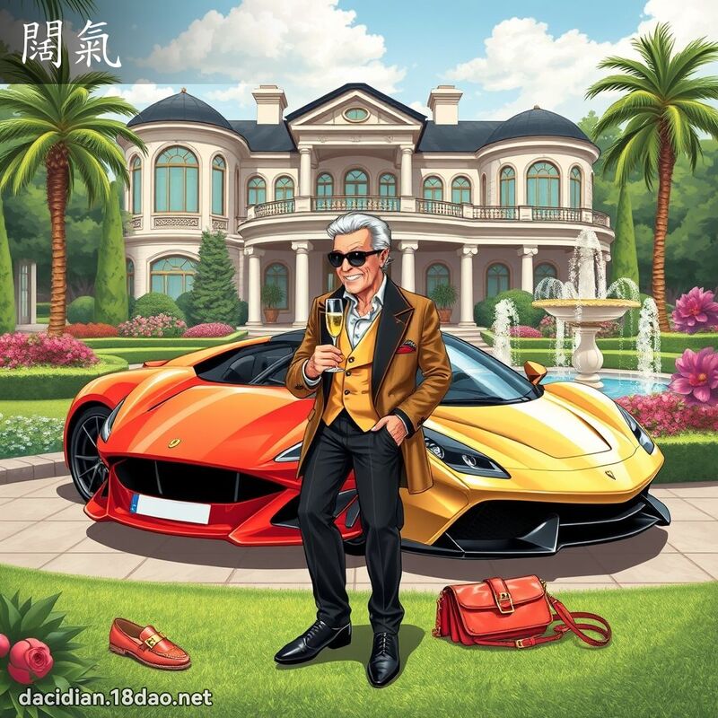 闊氣 - 國語大辭典配圖
