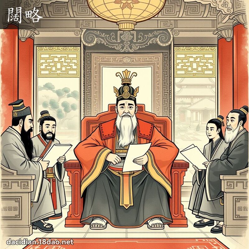 阔略 - 国语大辞典配图