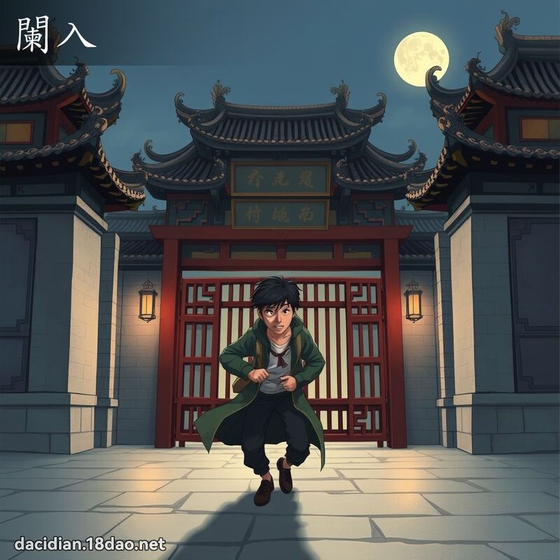 阑入 - 国语大辞典配图