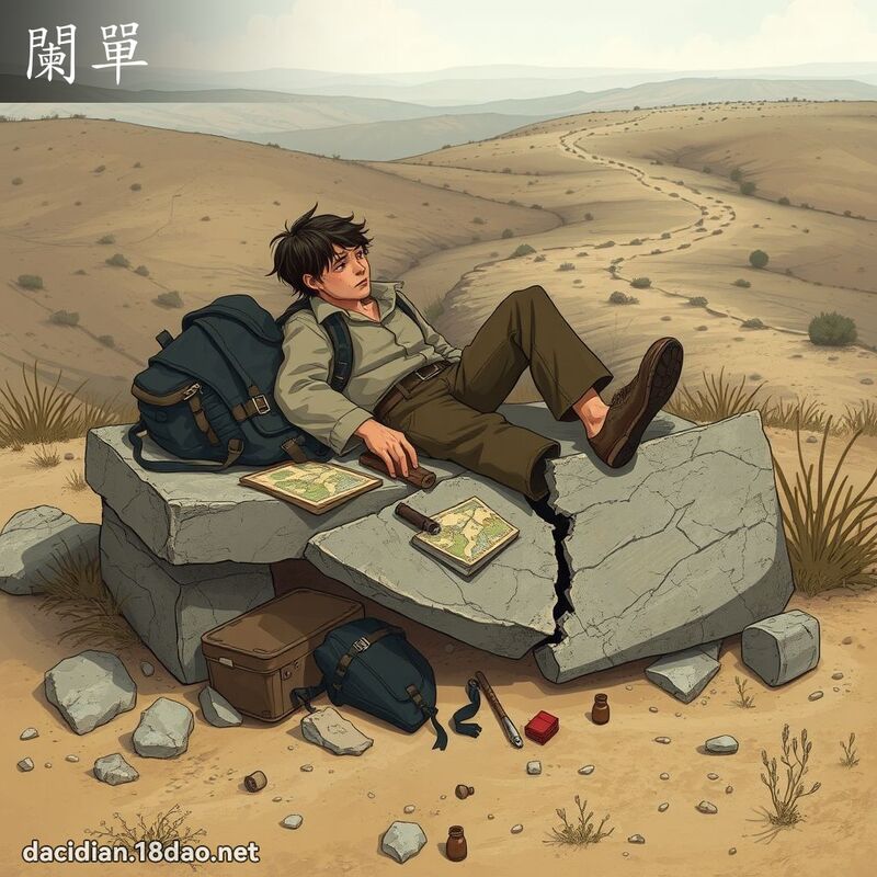 阑单 - 国语大辞典配图