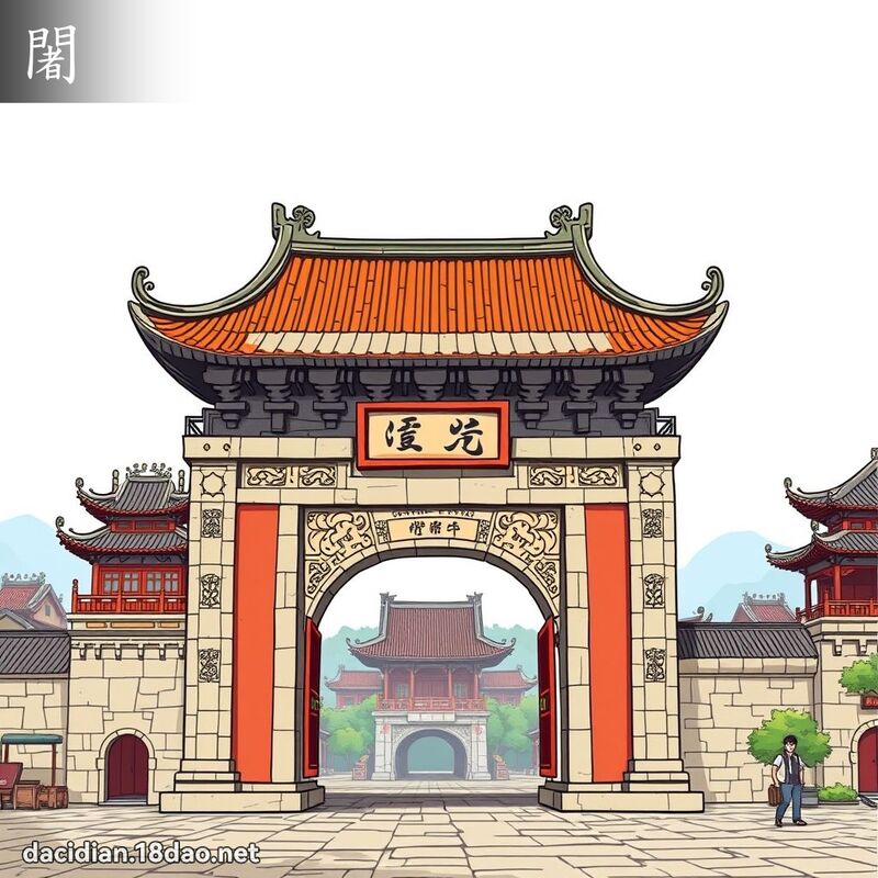 漢字: 闍 (多音字)