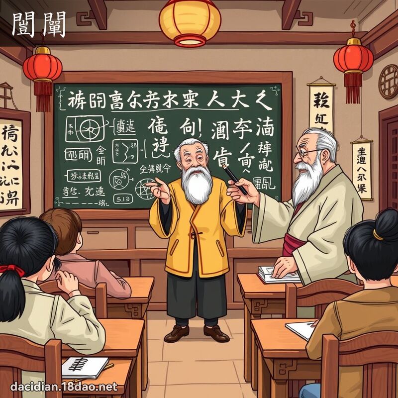 闓阐 - 国语大辞典配图