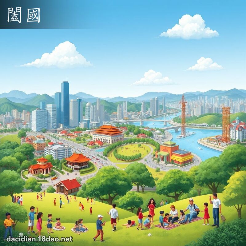 闔国 - 国语大辞典配图