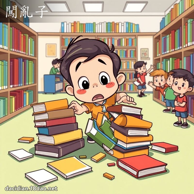 闖亂子 - 國語大辭典配圖