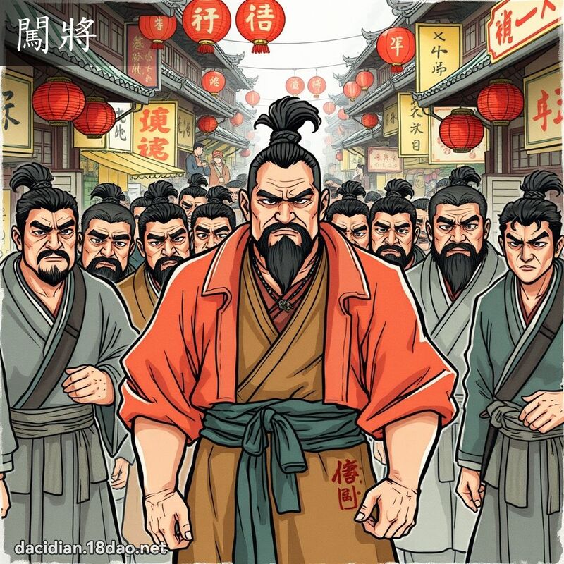 闯將 - 国语大辞典配图
