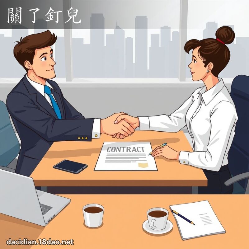 关了钉儿 - 国语大辞典配图