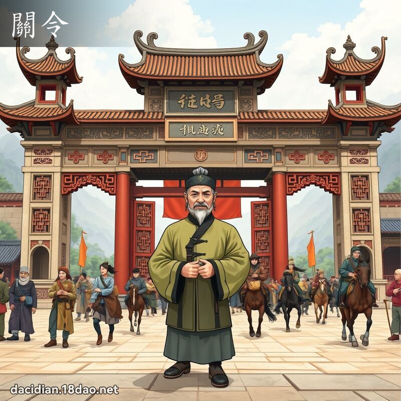 关令 - 国语大辞典配图