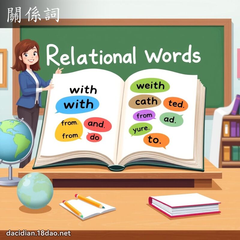 關係詞 - 國語大辭典配圖