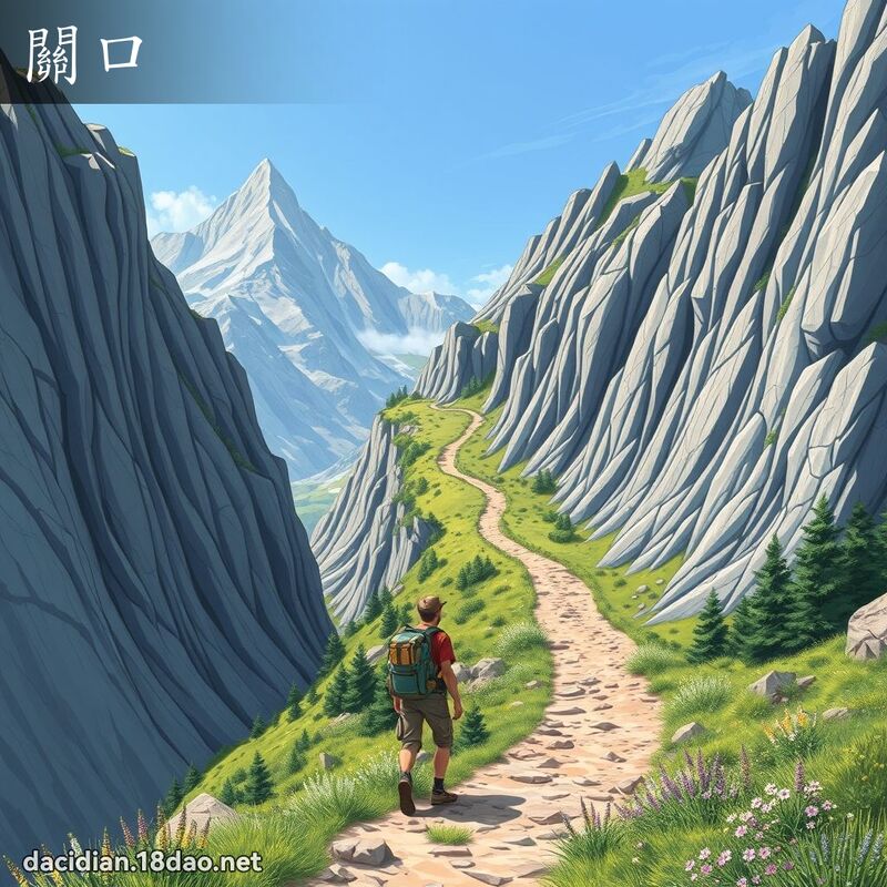 關口 - 國語大辭典配圖