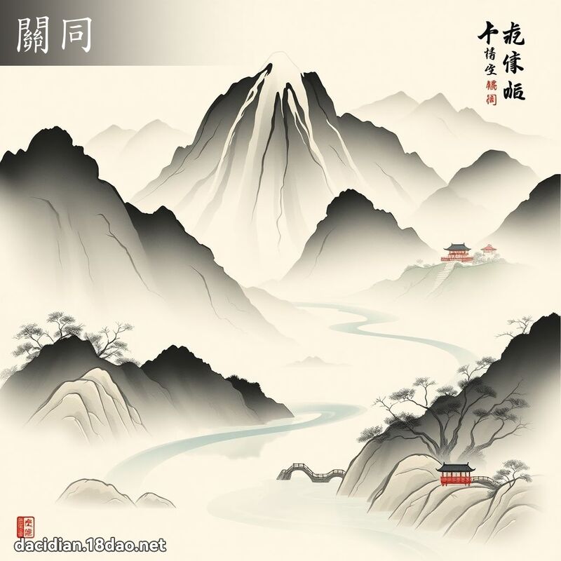 關同 - 國語大辭典配圖