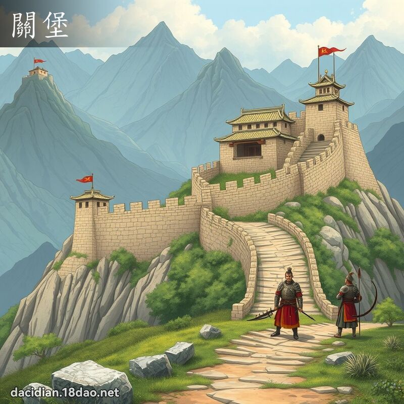 關堡 - 國語大辭典配圖