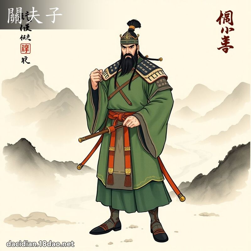 关夫子 - 国语大辞典配图