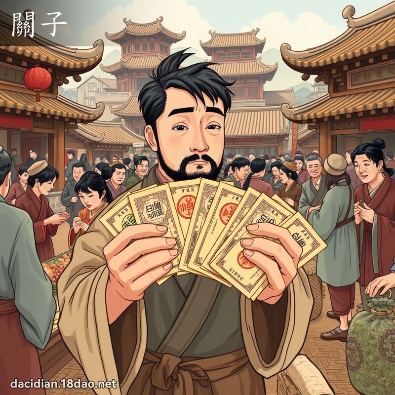 关子 - 国语大辞典配图