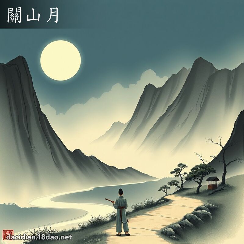 关山月 - 国语大辞典配图