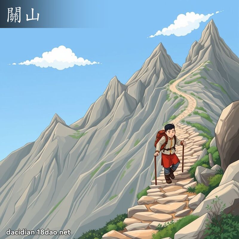 關山 - 國語大辭典配圖