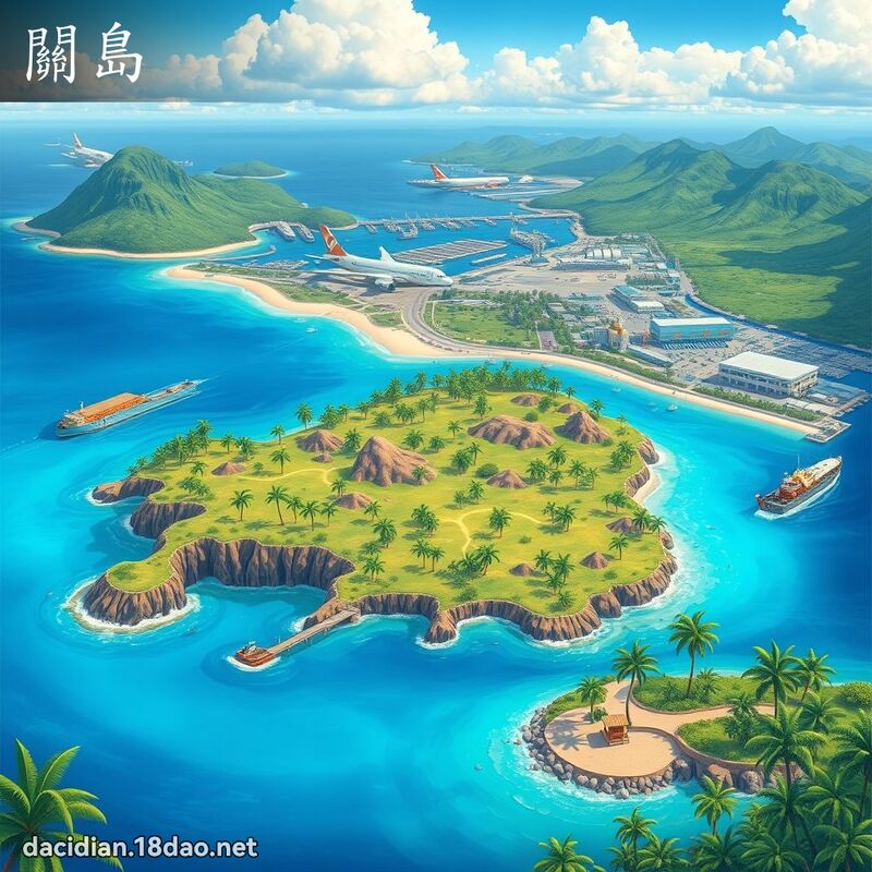 關島 - 國語大辭典配圖