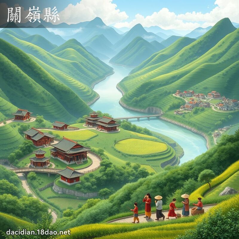 關嶺縣 - 國語大辭典配圖