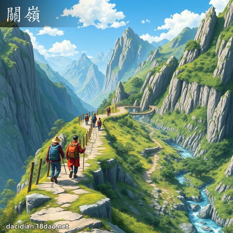 關嶺 - 國語大辭典配圖