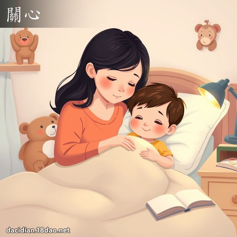 关心 - 国语大辞典配图