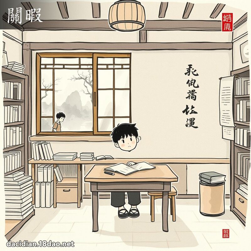 关暇 - 国语大辞典配图