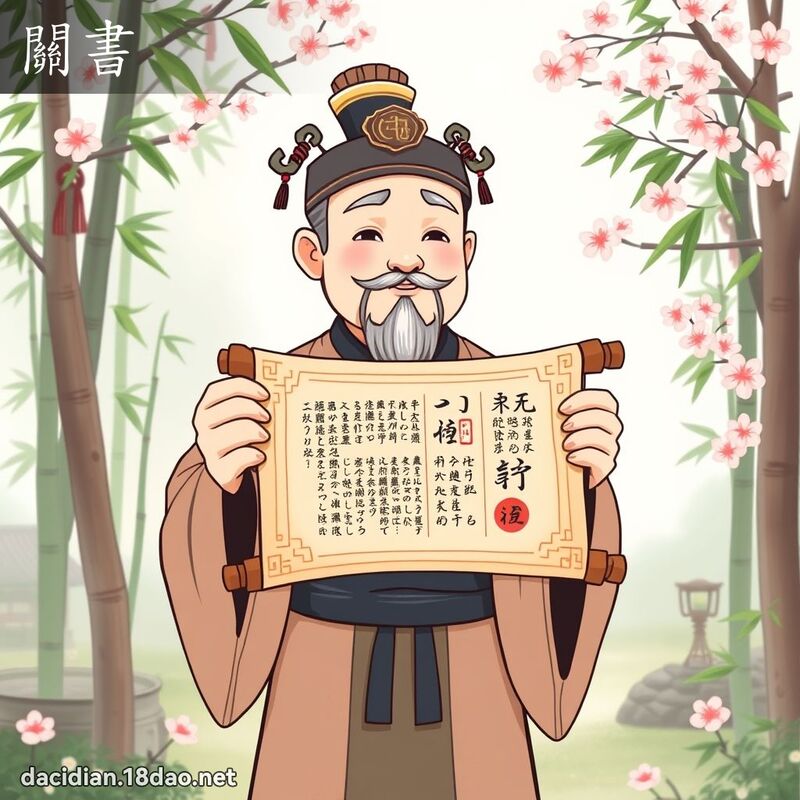 关书 - 国语大辞典配图