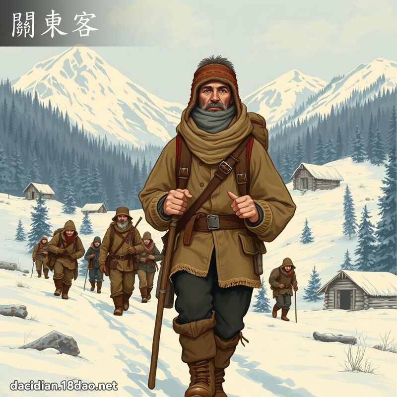 關東客 - 國語大辭典配圖