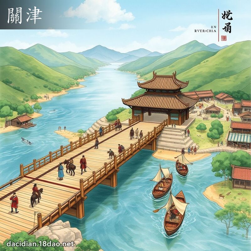 关津 - 国语大辞典配图