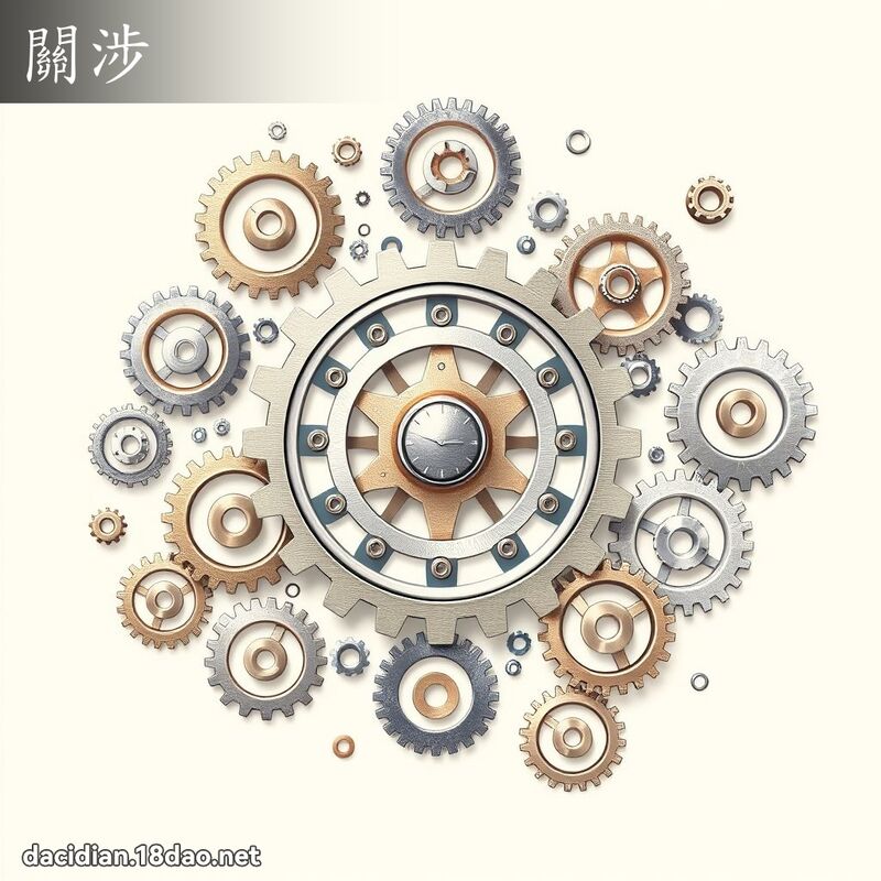 关涉 - 国语大辞典配图