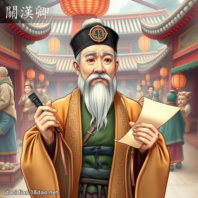 關漢卿 - 國語大辭典配圖