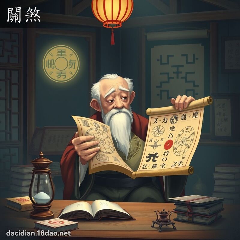 关煞 - 国语大辞典配图